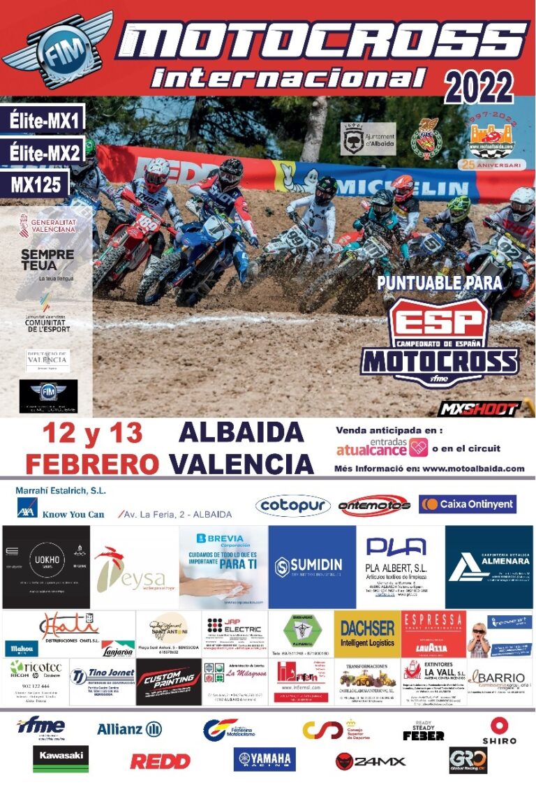 Campionat d’Espanya – Motocròs 2022